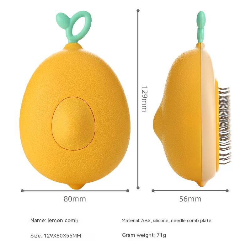 Avocado Shaped Cat and Dog Grooming Tool-4