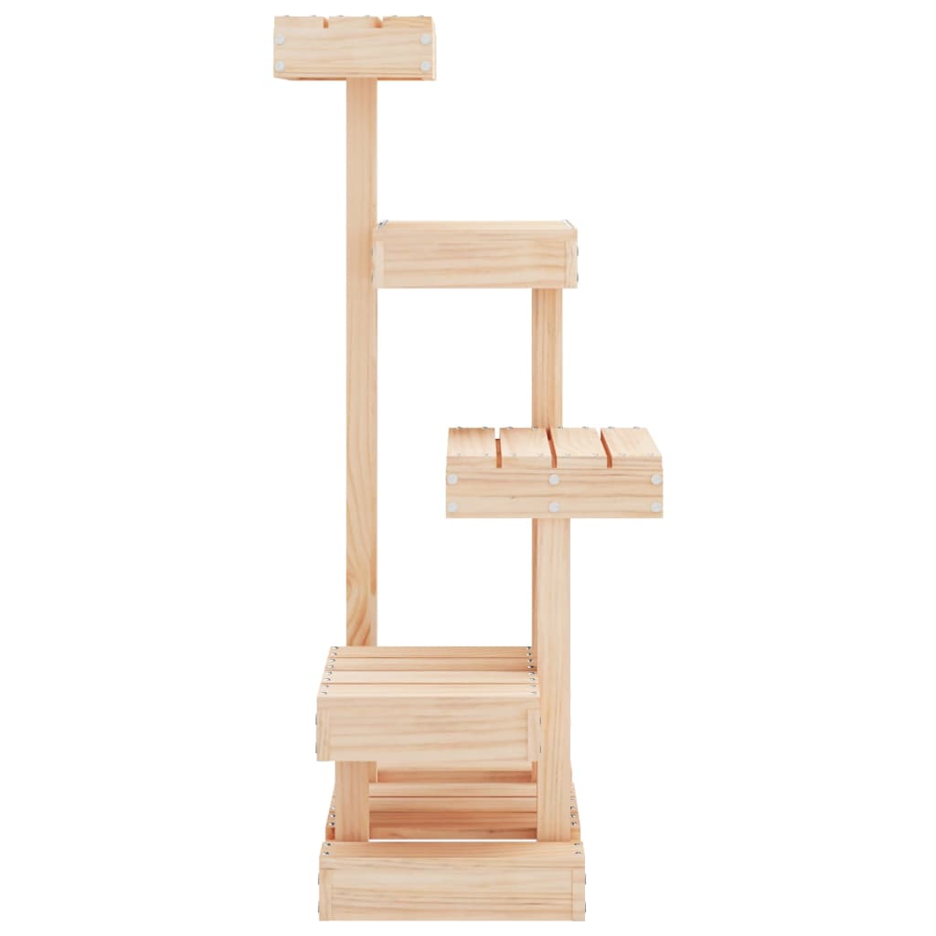 NNEVL Cat Tree 45.5x49x103 cm Solid Wood Pine