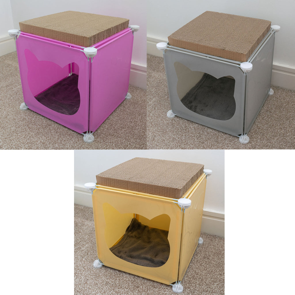 Kitty Cubby Cat Cube Play House MINI