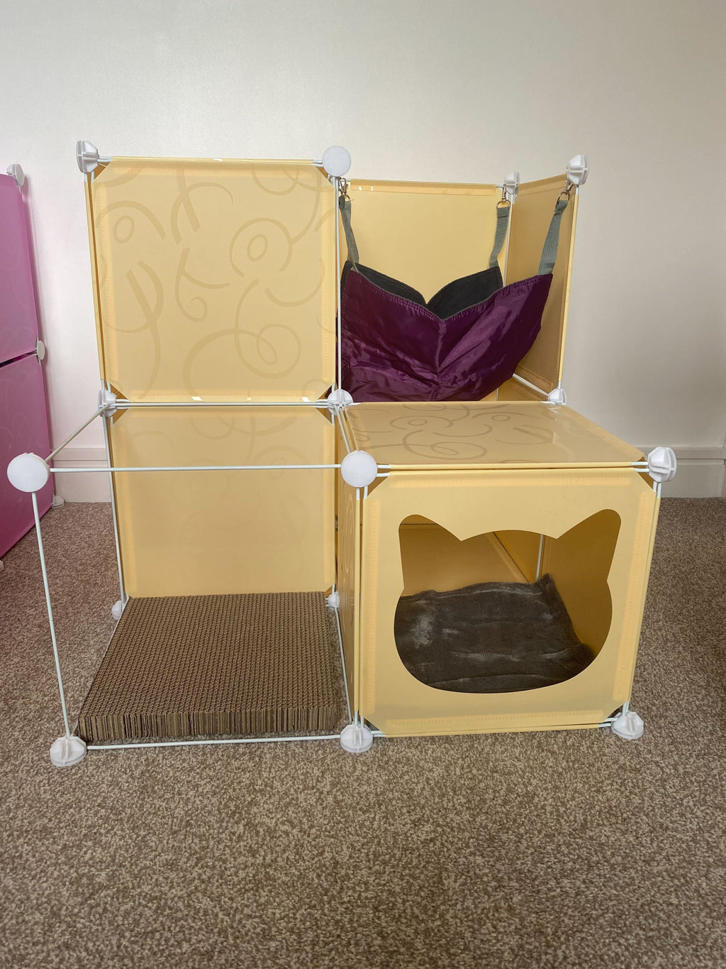 Kitty Cubby Cat Cube Play Tower MIDI