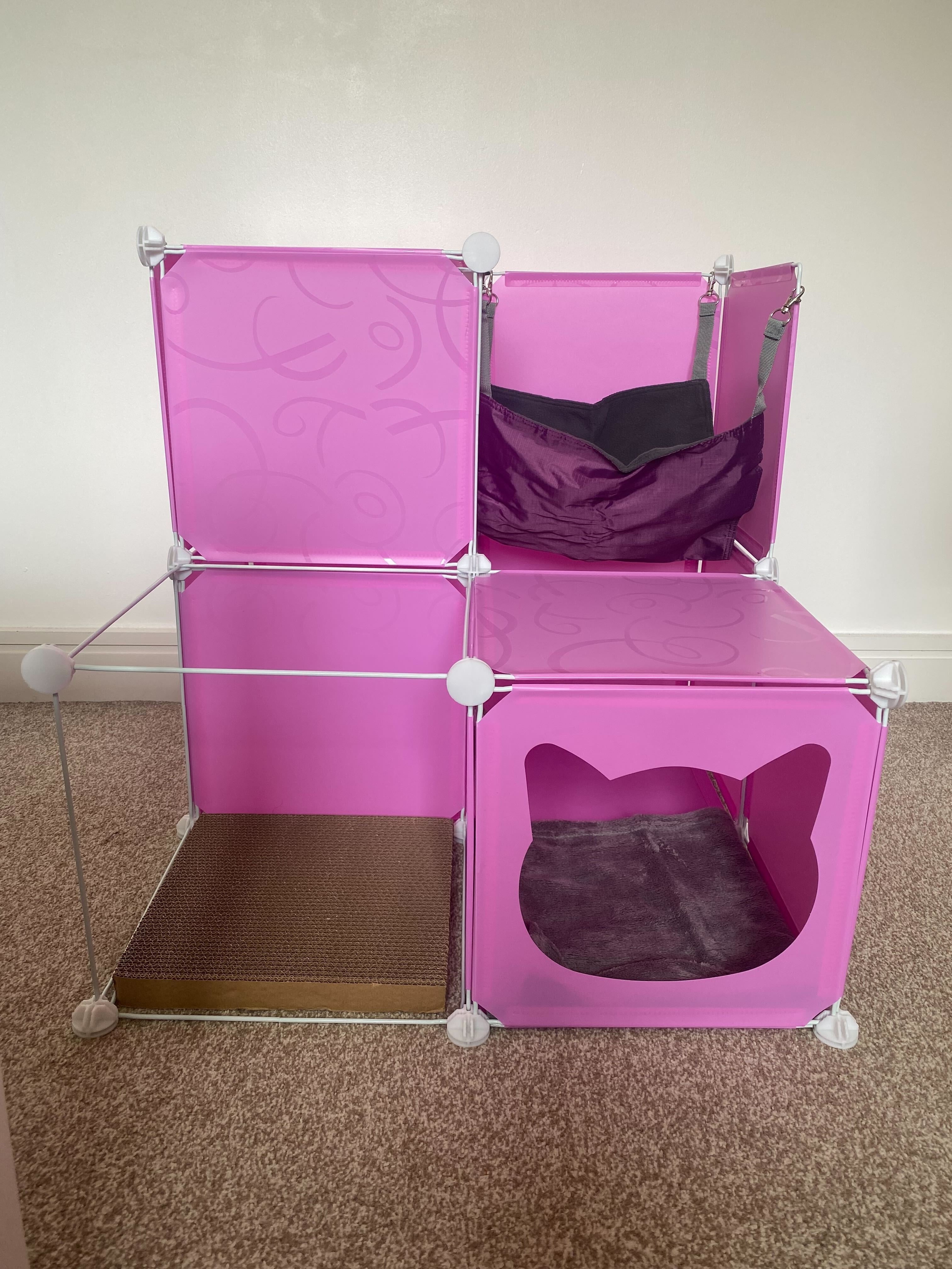Kitty Cubby Cat Cube Play Tower MIDI