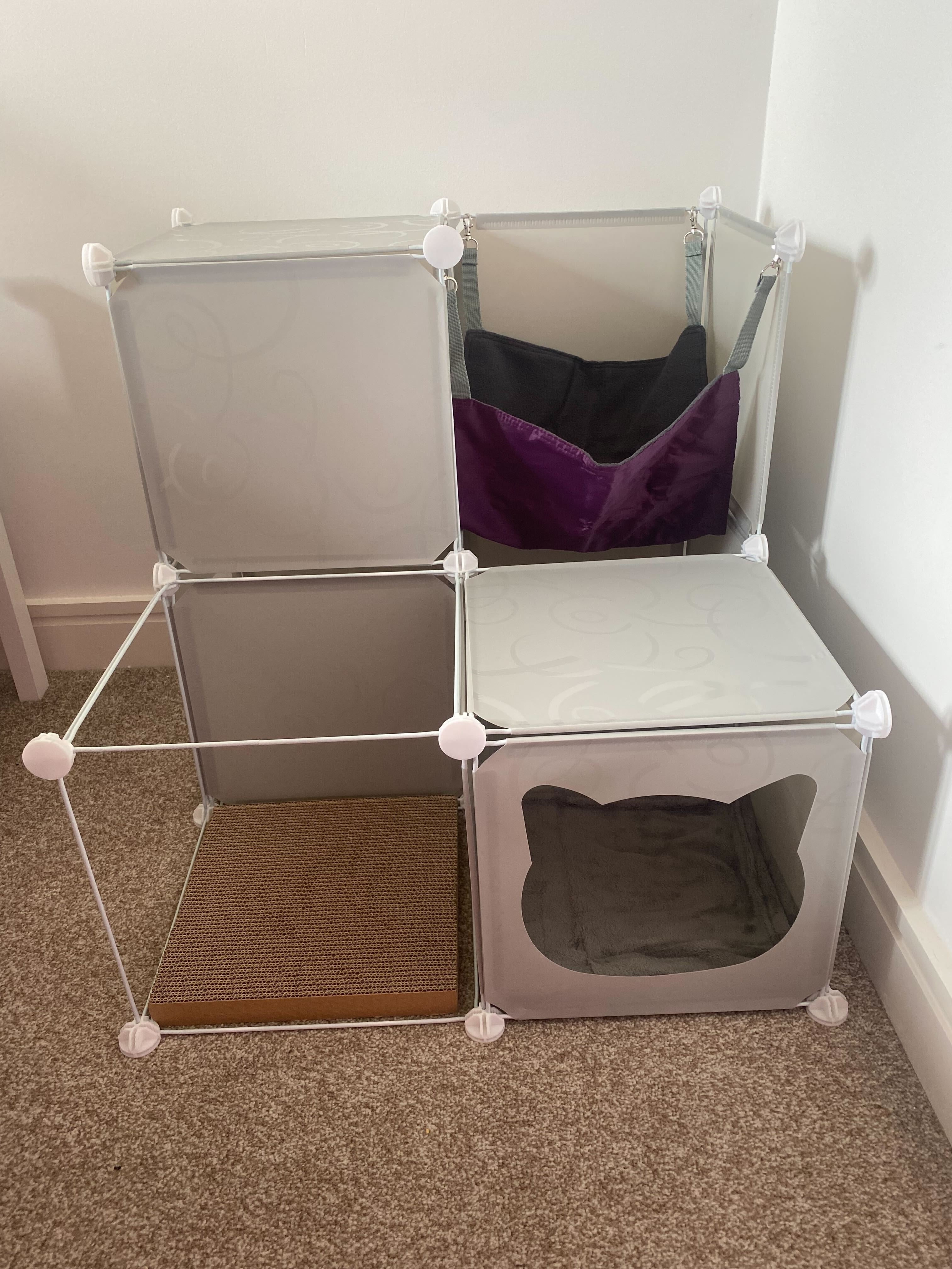 Kitty Cubby Cat Cube Play Tower MIDI