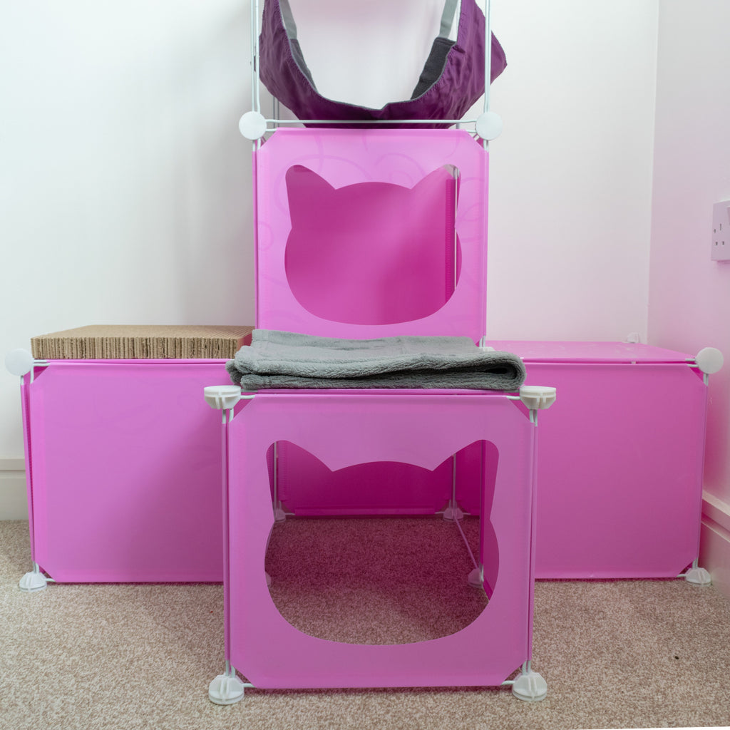 Kitty Cubby Cat Cube Play Tower MIDI