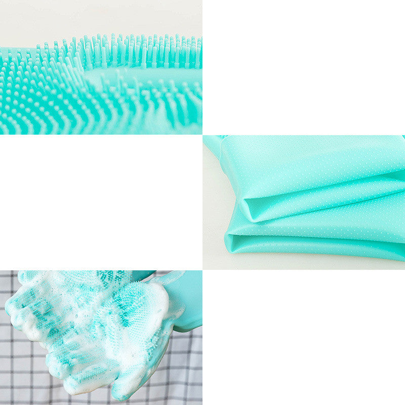 Pet Grooming Gloves for Dogs and Cats-2