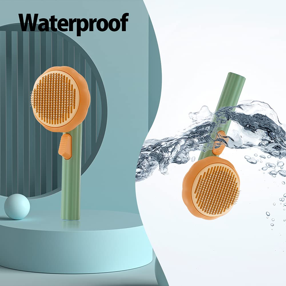 Pumpkin Design Needle Comb for Dog and Cat Grooming-4