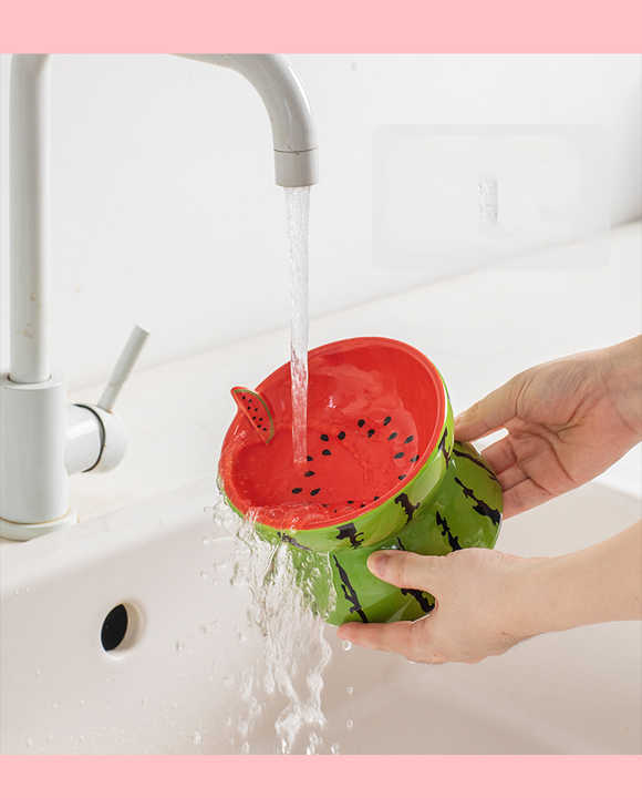 NNEDSZ Ceramic Elevated Pet Food Bowl - Cute Lemon Pattern Design for Cats and Small Dogs