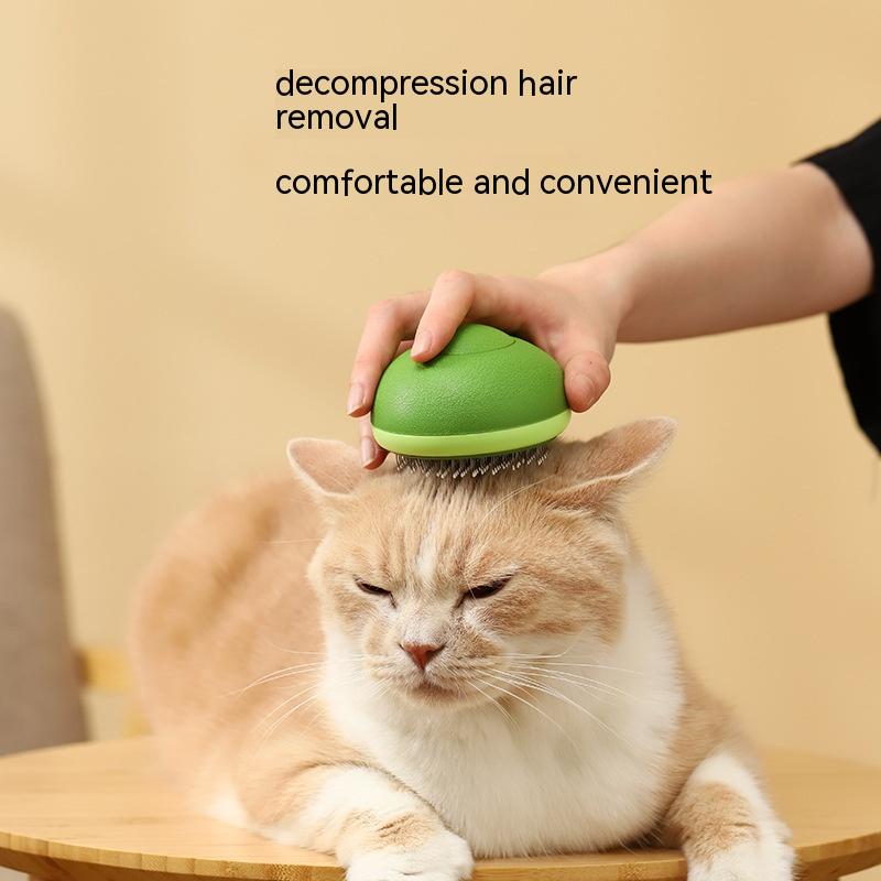 Avocado Shaped Cat and Dog Grooming Tool-1