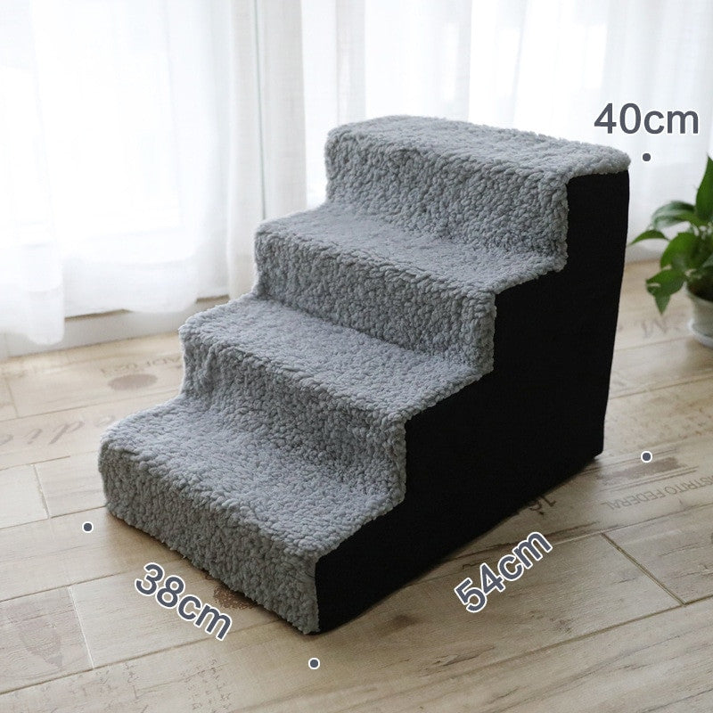 Four-story pet stairs dog agility equipment-10