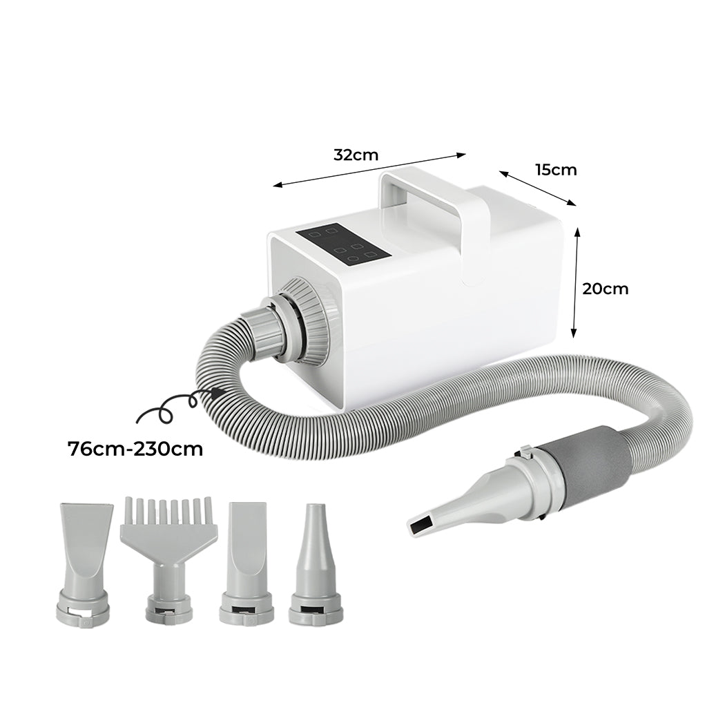 PaWz Pet Hair Dryer Dog Cat Led Grooming