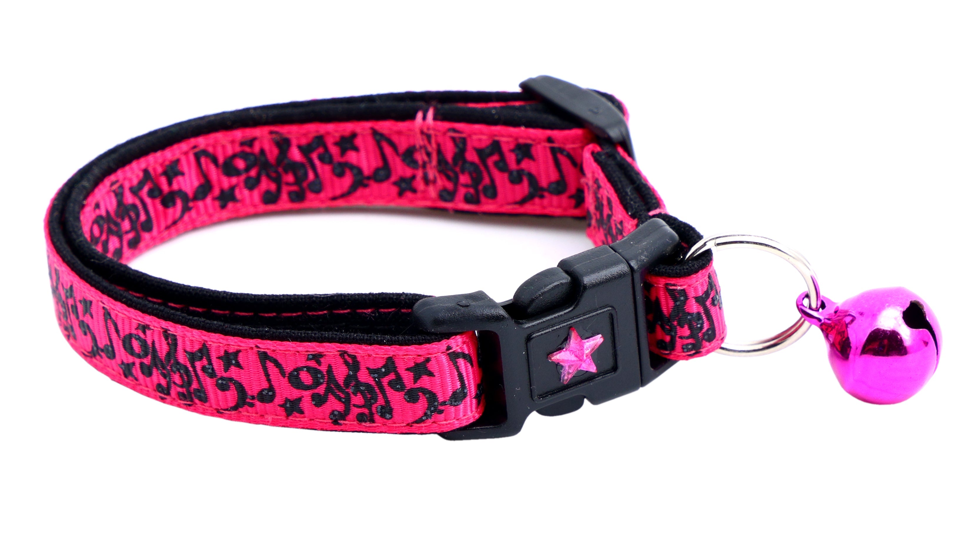 Music Notes Cat Collar