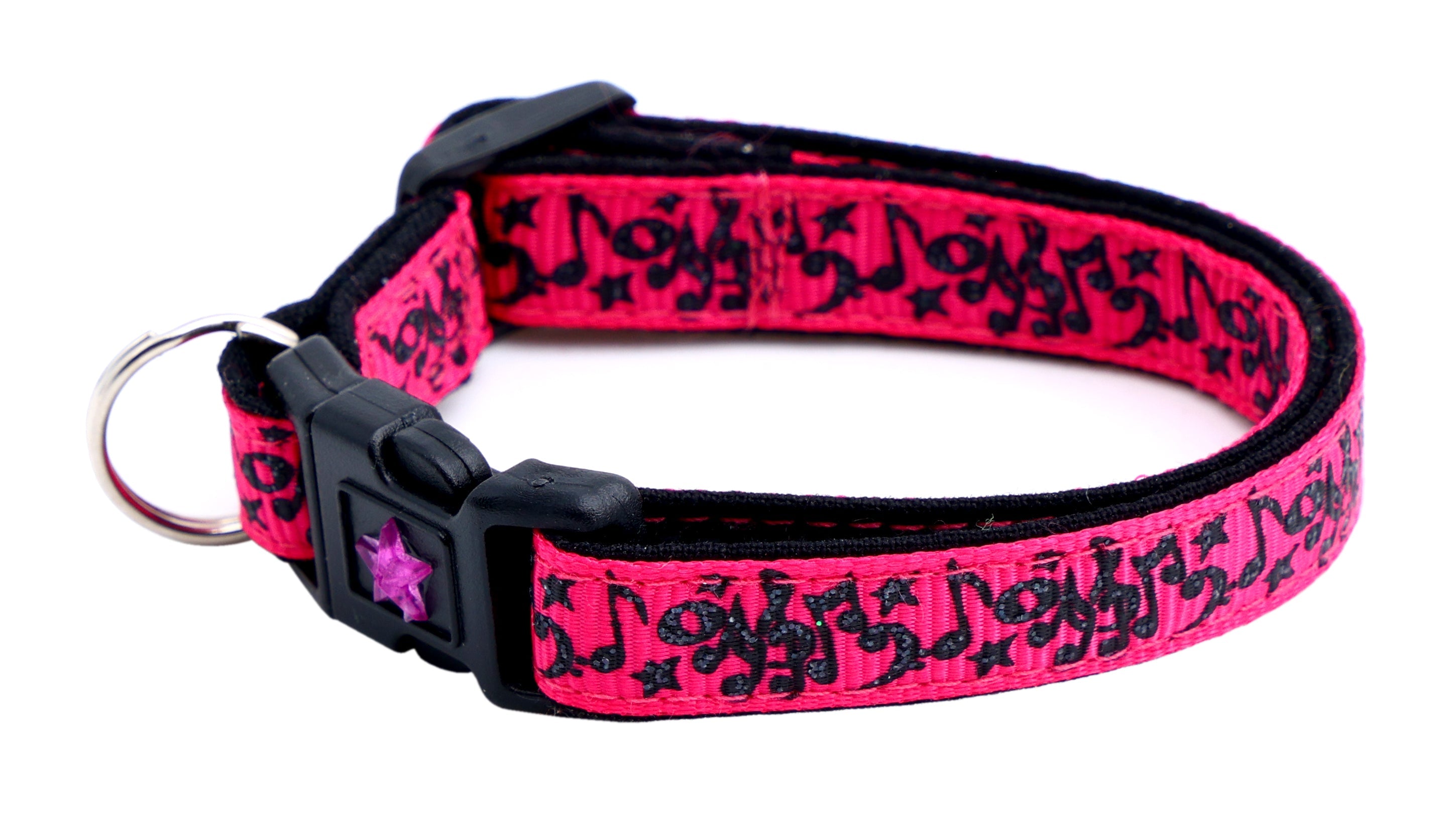 Music Notes Cat Collar