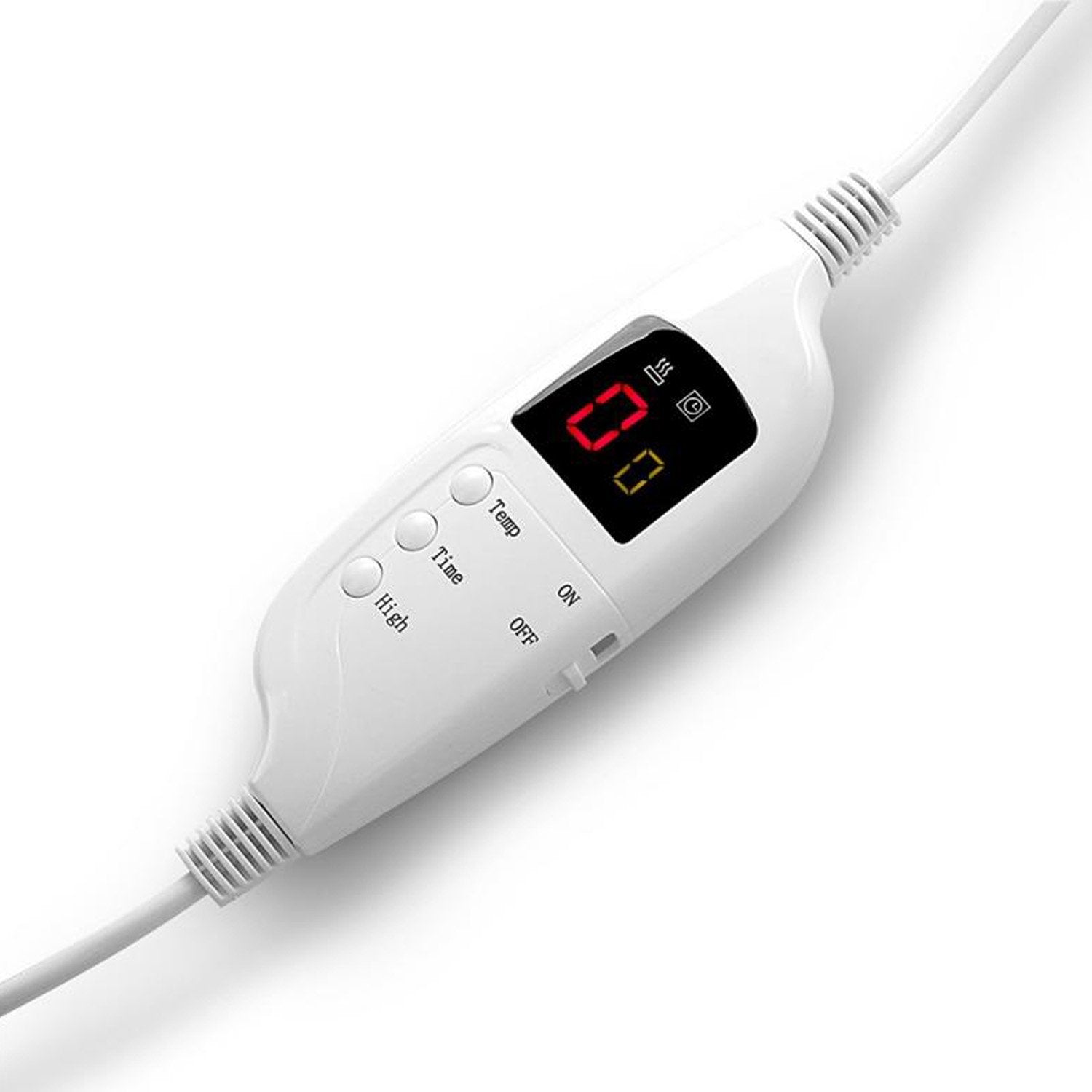 NNEDPE Heated Electric Blanket Throw Rug Coral Warm Fleece Pink